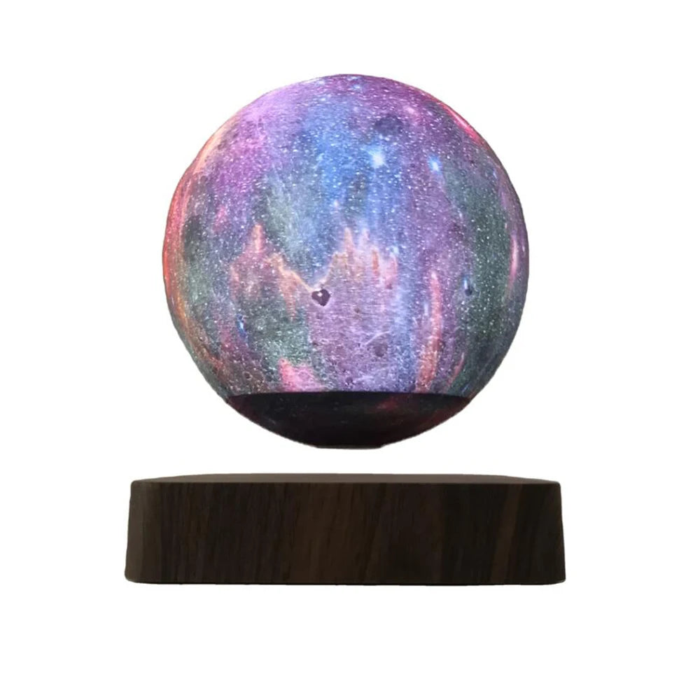 3D Rotating Galaxy Floating Table Desk Lamp