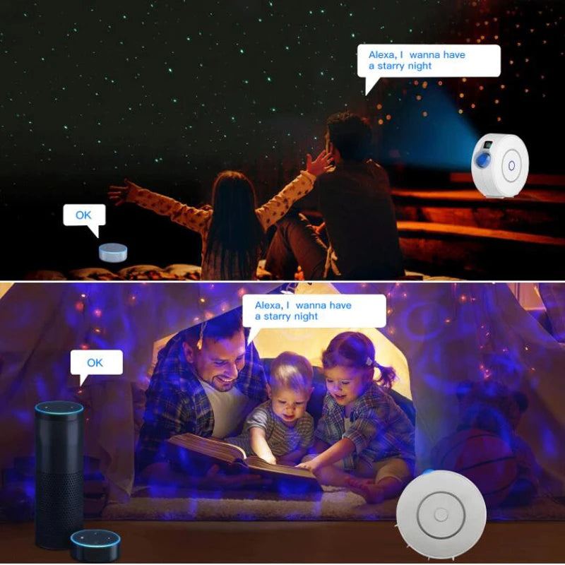 APP Remote Star Galaxy Laser Projector