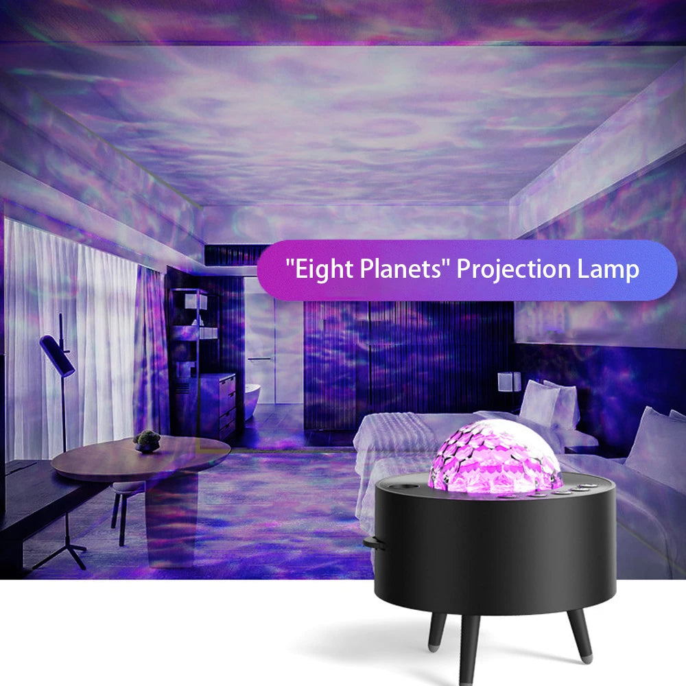 Planetary Atmosphere Bluetooth Table Projector