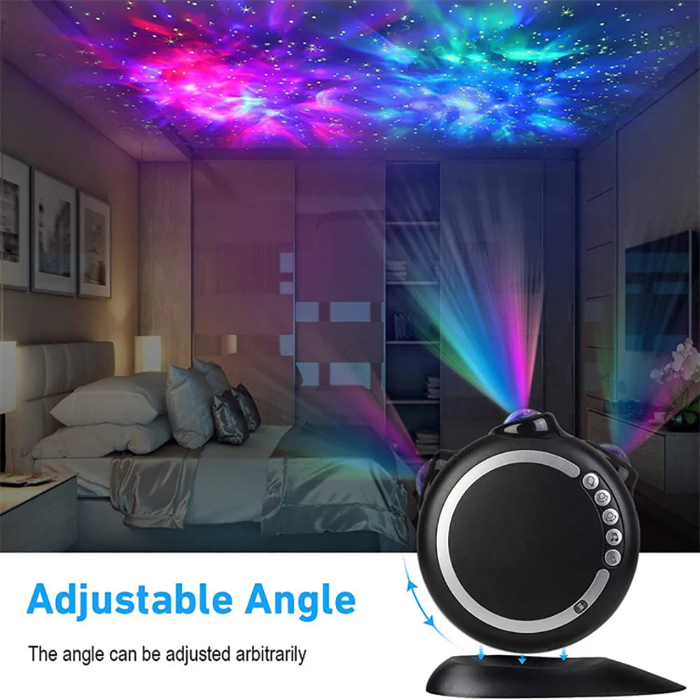 Bluetooth Music Speaker LED Star Projector