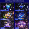 3D Galaxy Ocean Projector LED Night Light